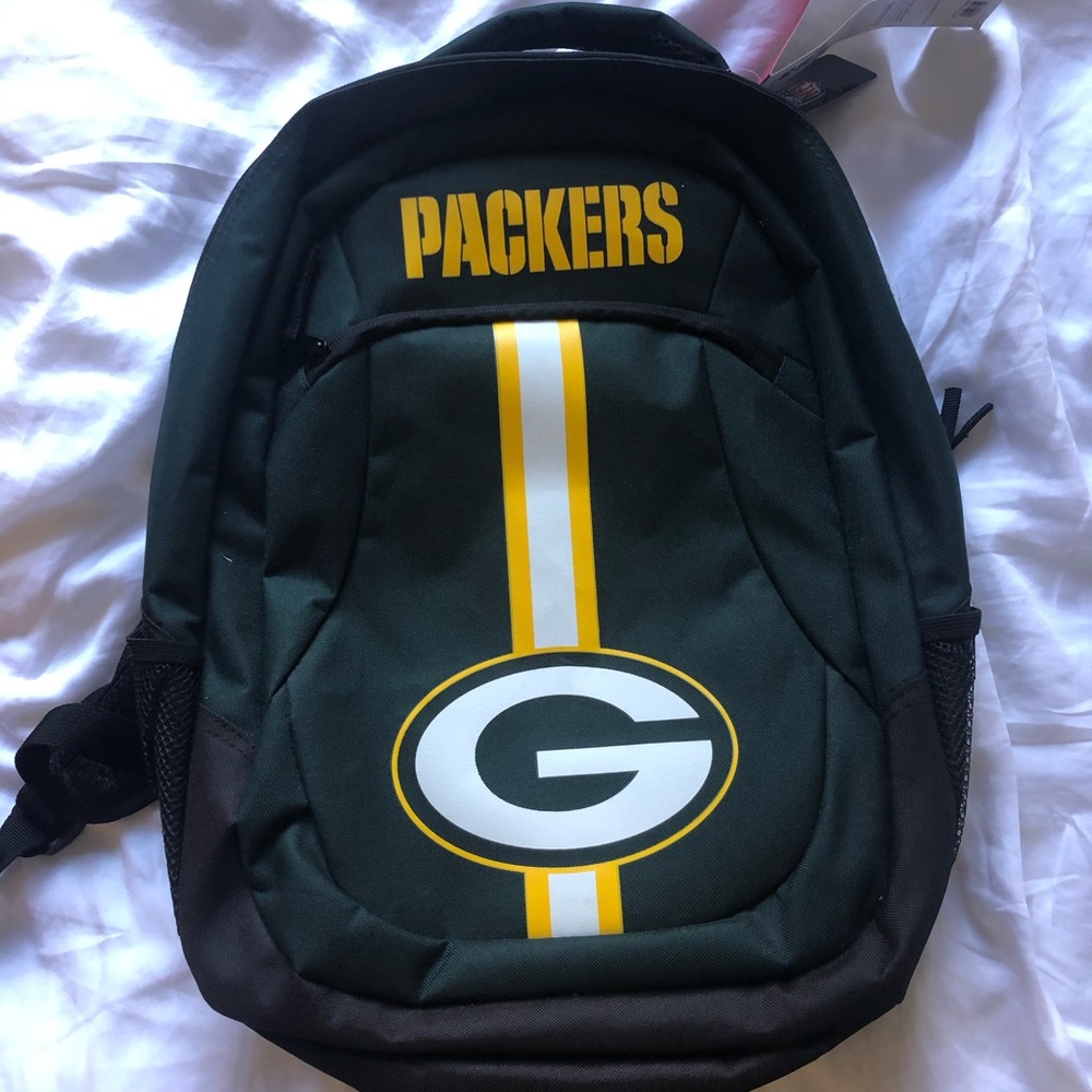 BNWT Green Bay Packers Backpack